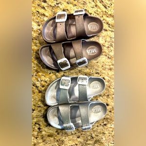 Girls Sandals price is for both pair. Excellent condition